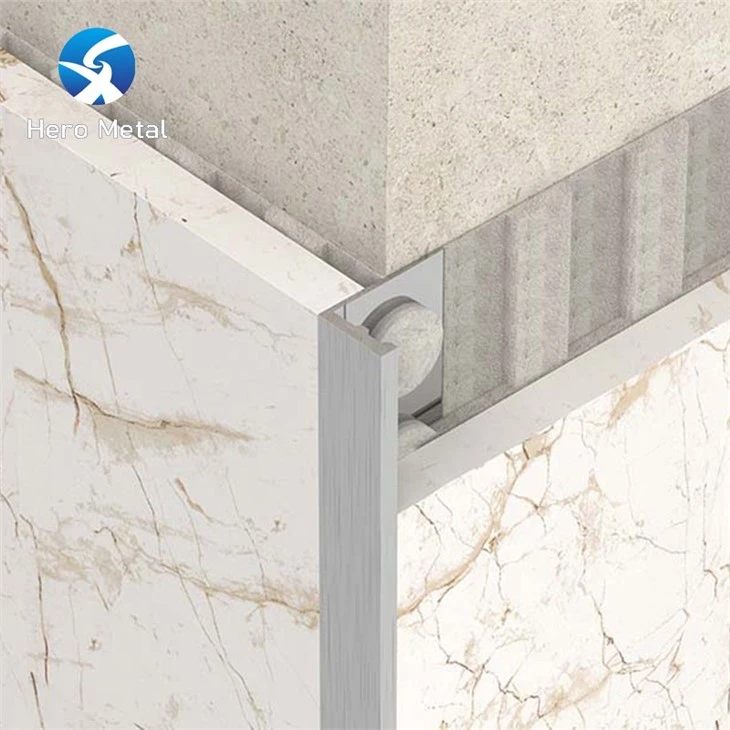 matt silver aluminium profile