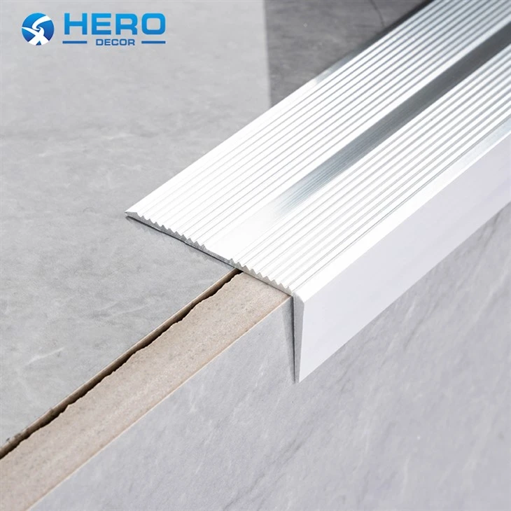 Aluminium Stair Nosing Edge Trim suppliers