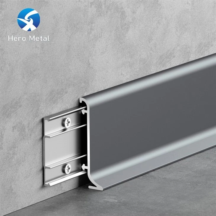 Aluminum Skirting Board Flooring Profile (3)