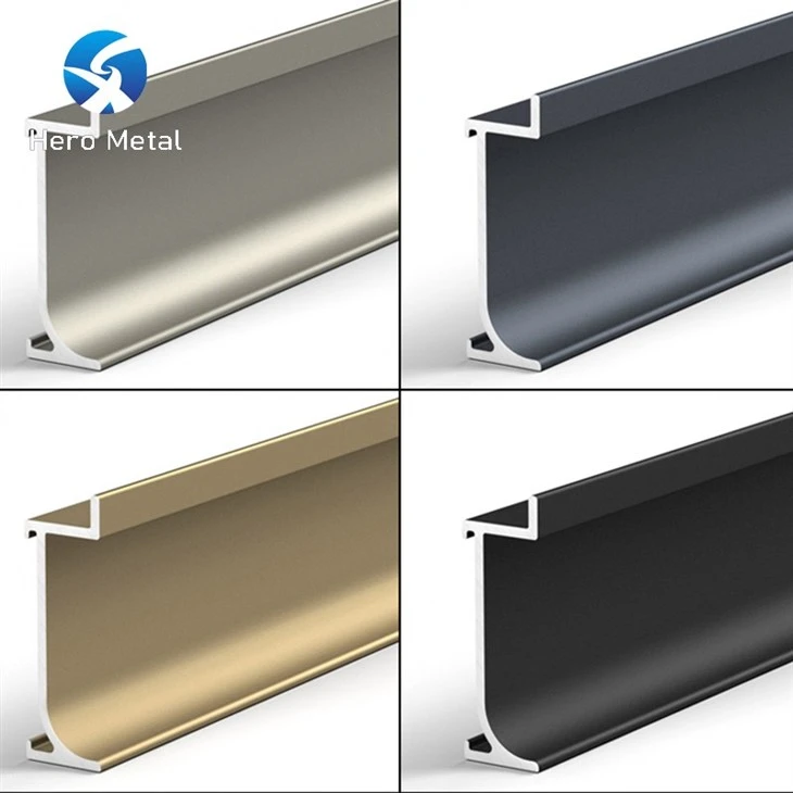 Aluminum Skirting Board Flooring Profile (4)