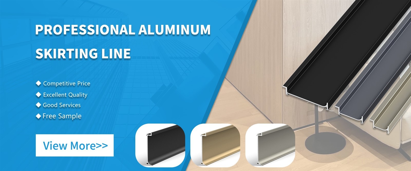 aluminum led skirting profile factory aluminum led skirting profile factory
